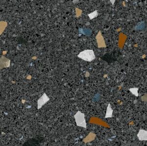 Arcana Ceramica Stracciatella-R Grafito 80x80cm - płytka podłogowa