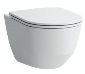 Laufen Pro miska WC wisząca bezrantowa z deską wolnoopadającą Slim 53x36cm H8669560000001