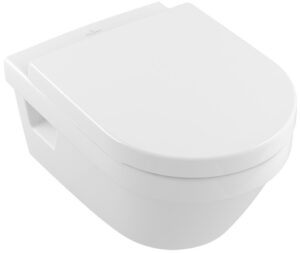 Villeroy&Boch Architectura zestaw miska WC z CeramicPlus bezrantowa + deska wolnoopadająca 5684HRR1