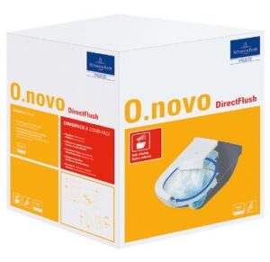 Villeroy&Boch O.Novo Combi-Pack miska WC z deską sedesową 5660HR01