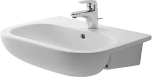 Umywalka półblatowa 55x44cm D-Code Duravit 0339550000