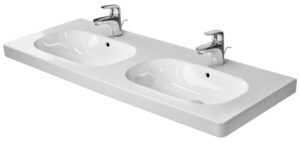 Umywalka podwójna 120x48cm D-Code Duravit 03481200002