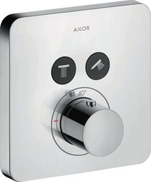 AXOR ShowerSelect Bateria termostatyczna ShowerSelect do 2 odbiorników, montaż podtynkowy 36707000 chrom