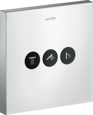 AXOR ShowerSelect Zawór odcinający do 3 odbiorników, montaż podtynkowy 36717000 chrom