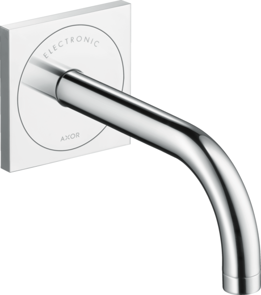 AXOR Uno Samoczynna bateria umywalkowa do montażu podtynowego ściennego z wylewką 165mm 38119000 chrom